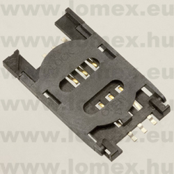 SIM CARD 6P (T-T) RoHS BLOCK TYPE - 43-28-41