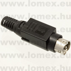 PD4-01   POWER  DIN  4 P  APA LENGŐ  TÁP  DC R7B - 43-28-79