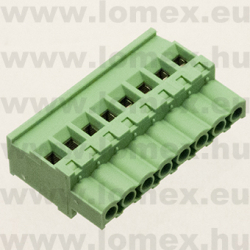 TLPS300RL-08P (TLM) RoHS SORKAPOCS 8P RM5.08 DUGASZOLHATÓ CSAVAROS - 43-29-15