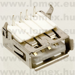 USB-A 4P ANYA 90° USB-A-S04PFHTW1 (T-T) RoHS - 43-29-17