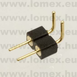 399-10-102-10-009101 (PRE) RoHS TÜSKESOR  2 P 90° SOLDER - 43-29-31
