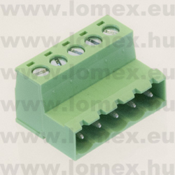TLPHS-304-05P-G12S (TLM) RoHS SORKAPOCS 5P RM5.08 CSAPSORLÉC LENGŐ - 43-30-63