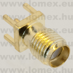 SMA-S08/L  SMA ANYA   (   ) PCB  NYÁK 5 pin - 43-31-04