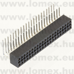 853-87-042-20-002101 (PRE) RoHS HÜVELY  21x2 P PRECI 90° - 43-31-20