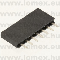 FHSH-2.54-07 (T-T) RoHS HÜVELY   7 P - 43-31-22