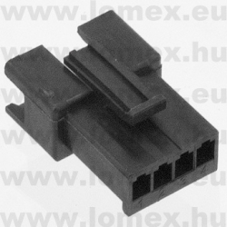JNCHS250-04ML (G-S) RoHS  TÁPCSATL. 2.50mm 4P APA HÁZ - 43-31-31