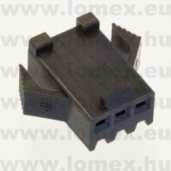 JNCHS250-03F (G-S) RoHS  TÁPCSATL. 2.50mm 3P ANYA HÁZ - 43-31-35