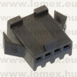JNCHS250-04F (G-S) RoHS  TÁPCSATL. 2.50mm 4P ANYA HÁZ - 43-31-36