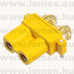 XT30PW-F30.G.Y (AMA) RoHS 2P ANYA NYÁK 90° - 43-32-13