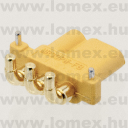 MR30PW-FB20.G.Y (AMA) RoHS 3P ANYA NYÁK 90° - 43-32-41