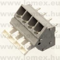 TLM-203B-5.0-04P-M19 (TLM) RoHS SORKAPOCS 4P RM5.00 45° RUGÓS/KAROS - 43-32-87