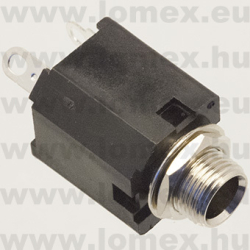 JS63-01-3P (FEM) JACK 6.3mm MONO ANYA 3P(KAPCS.) - 43-32-92