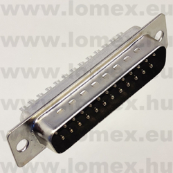 DS1033-25MBNSISS (CNF) RoHS DSUB 25P APA FORR.LENGŐ - 43-33-74