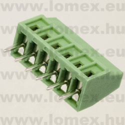 DG308-2.54-06P (DEG) RoHS SORKAPOCS 6P RM2.54 CSAVAROS - 43-34-35