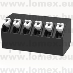 DG212S-THR-5.0-06P-13 (DEG) RoHS SORKAPOCS 6P RM5.00 45° RUGÓS - 43-35-17