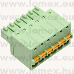 15EDGKD-3.5-06P-14 (DEG) RoHS SORKAPOCS 6P RM3.50 DUGASZOLHATÓ RUGÓS - 43-35-76