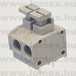 DG235-5.0-02P-11 (DEG) RoHS SORKAPOCS 2P RM5.00 90° RUGÓS - 43-36-40