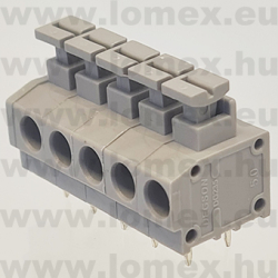 DG235-5.0-05P-11 (DEG) RoHS SORKAPOCS 5P RM5.00 90° RUGÓS - 43-36-43