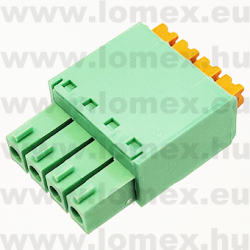 15EDGKN-3.5-04P-14 (DEG) RoHS SORKAPOCS 4P RM3.50 DUGASZOLHATÓ RUGÓS - 43-36-68