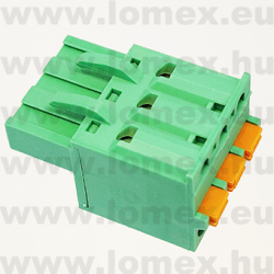 2EDGKDF-5.0-03P-14 (DEG) RoHS SORKAPOCS 3P RM5.00 DUGASZOLHATÓ RUGÓS - 43-36-81