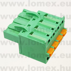 2EDGKDF-5.0-04P-14 (DEG) RoHS SORKAPOCS 4P RM5.00 DUGASZOLHATÓ RUGÓS - 43-36-82