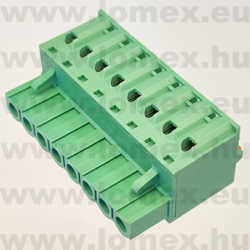 2EDGKD-5.0-08P-14 (DEG) RoHS SORKAPOCS 8P RM5.00 DUGASZOLHATÓ RUGÓS - 43-37-50