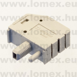 DGH4K-01P-11 (DEG) RoHS SORKAPOCS 1P RM8.10 ÁTMENŐ - 43-37-99