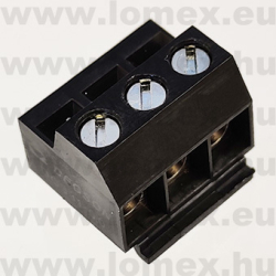 DG331-5.0-03P-13 (DEG) RoHS SORKAPOCS 3P RM5.00 DUGASZOLHATÓ CSAVAROS - 43-38-01