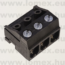 DG332K-5.0-03P-13 (DEG) RoHS SORKAPOCS 3P RM5.00 DUGASZOLHATÓ CSAVAROS - 43-38-04