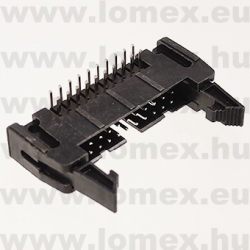 DS1011-20-RBSIB7-B (CNF) RoHS SZAL.KÁBEL 20P APA 90° NYÁKBA KIEMELŐVEL - 43-38-71