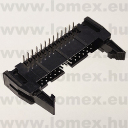 DS1011-26-RBSIB7-B (CNF) RoHS SZAL.KÁBEL 26P APA 90° NYÁKBA KIEMELŐVEL - 43-38-73