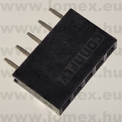 DS1023-1x5S21 (CNF) RoHS 2.54mm HÜVELY 5P h=8.5mm - 43-39-16