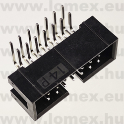 DS1013-14RSIB-B-0 (CNF) RoHS SZAL.KÁBEL 14P APA 90° NYÁKBA - 43-39-39