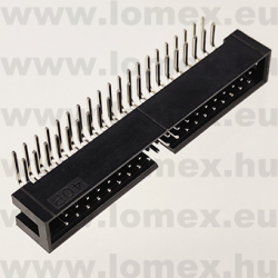 DS1013-40RSIB-B-0 (CNF) RoHS SZAL.KÁBEL 40P APA 90° NYÁKBA - 43-39-46