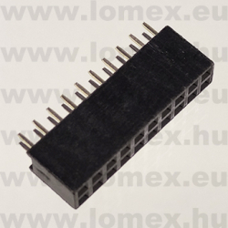 DS1023-2x10S21 (CNF) RoHS 2.54mm HÜVELY 10x2P h=8.5mm - 43-39-57