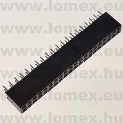 DS1023-2x20S21 (CNF) RoHS 2.54mm HÜVELY 20x2P h=8.5mm - 43-39-59