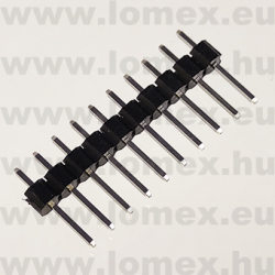 DS1021-1x10SF11-B (CNF) RoHS 2.54mm TÜSKESOR 10P 6/3mm TÖRD. - 43-39-77