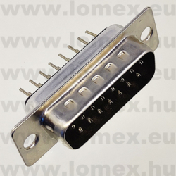 DS1034-15MBNSISS (CNF) RoHS DSUB 15P APA NYÁKBA - 43-40-13