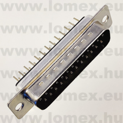 DS1034-25MBNSISS (CNF) RoHS DSUB 25P APA NYÁKBA - 43-40-14