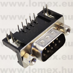 DS1037-09MNAKT74-0CC (CNF) RoHS DSUB 9P APA 90° NYÁKBA - 43-40-24
