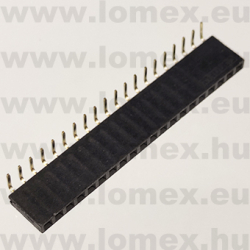 DS1024-1x20R2 (CNF) RoHS 2.54mm HÜVELY 20P 90° h=8.5mm - 43-40-60