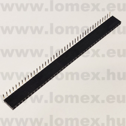 DS1024-1x40R2 (CNF) RoHS 2.54mm HÜVELY 40P 90° h=8.5mm - 43-40-61