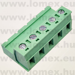 2EDGKR-7.62-05P-14 (DEG) RoHS SORKAPOCS 5P RM7.62 CSAPSORLÉC LENGŐ CSAVAROS - 43-41-53