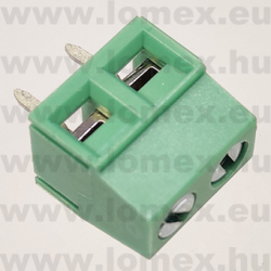 DG127-5.0-02P-14 (DEG) RoHS SORKAPOCS 2P RM5.00 CSAVAROS - 43-41-59