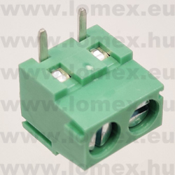 TL215R-02P-G12S (TLM) RoHS SORKAPOCS 90° 2P RM5.00 CSAVAROS - 43-41-75