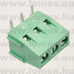 TL306R-03P-G12S (TLM) RoHS SORKAPOCS 90° 3P RM5.08 CSAVAROS - 43-41-78