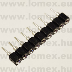 DS1002-01-1x9V13-JK (CNF) RoHS HÜVELY 9P PRECI 2.54mm H=3.0mm TÖRD. - 43-42-00