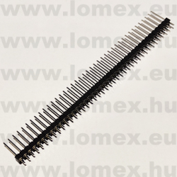 DS1021-2x40SF136-B (CNF) RoHS TÜSKESOR 40x2P 4.5/3 2.54x2.54mm PIN . 0.64x0.64 TÖRD. - 43-42-34