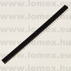 DS1023-19-1x40V8 (CNF) RoHS HÜVELY 40P LOW PR 2.54mm H=5.2mm TÖRD. - 43-42-36
