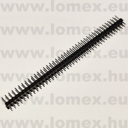 DS1025-05-2x40P8BV1-B (CNF) RoHS TÜSKESOR 40x2P 4/2.8 2x2mm PIN 0.5x0.5 TÖRD. - 43-42-41